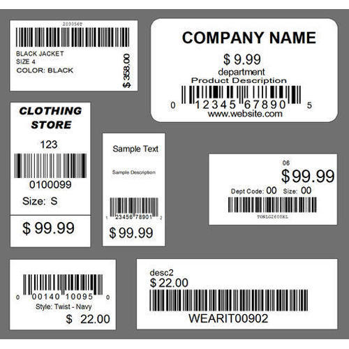 barcode labels manufacturers in India